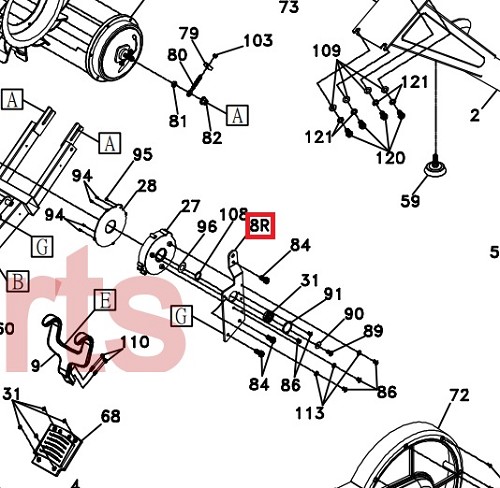 Spirit And Sole Fitness Attaching Plate (R) Assembly 