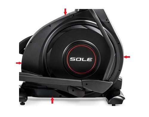 Sole E25 Right Side Case / Flywheel Cover (2023 - Current) 