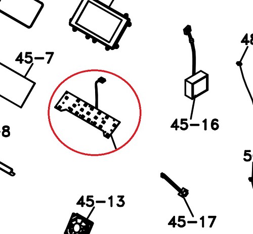 Sole R92 Main Key Board (2023 - Current) 
