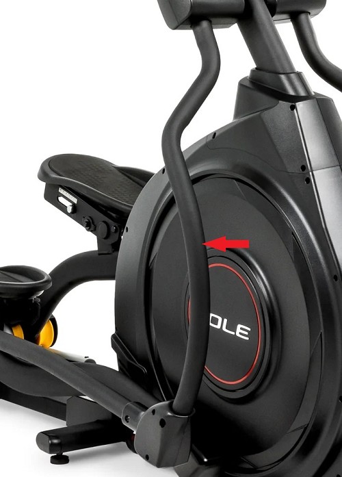 Sole Ellipticals Right Lower Handle Bar 