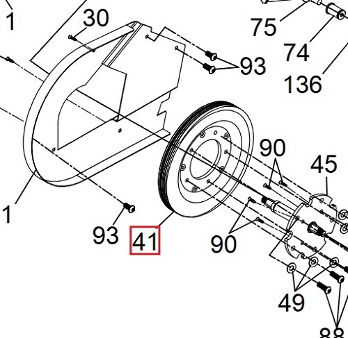 Sole SB700 Drive Pulley 