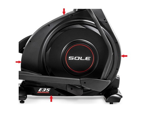 Sole E35 Right Side Case / Flywheel Cover (2023 - Current) / Chain Cover 