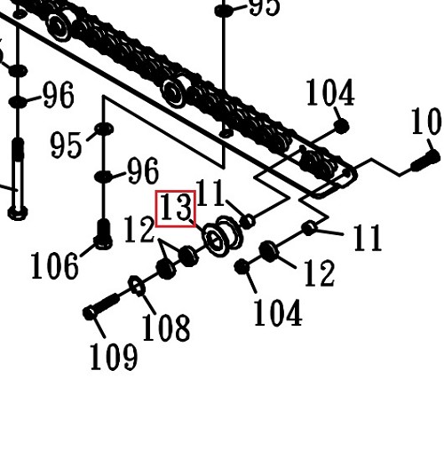 Sole ST90 Bearing Seat Limit Wheel 