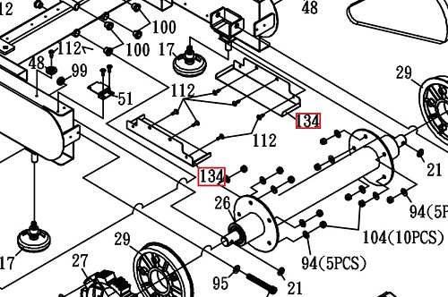 Sole ST90 Treadmill Motor Fender 