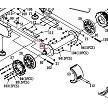 Sole ST90 Treadmill Rear Roller Set 