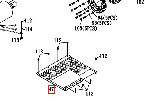Sole ST90 Treadmill Bottom Frame Cover 